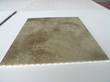 Tłoczenie na gorąco Dekoracyjne panele ścienne z PVC Niepalne 2,7 kg / m2